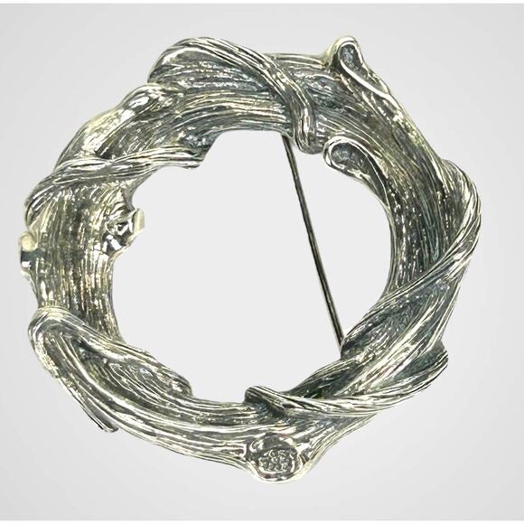 Vtg Mignon Faget Brooch Pin Fences Retired 1996 Collection 925 Sterling Silver - Picture 10 of 15